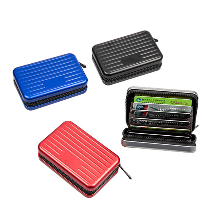 ઝિપર્ડ એલ્યુમિનિયમ કાર્ડ વૉલેટ રોજિંદા કાર્ડ સુરક્ષા અને સંસ્થાને કેવી રીતે સુધારે છે?